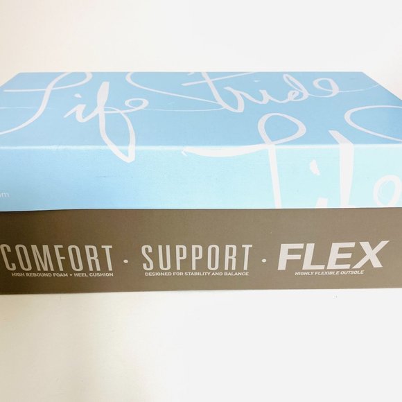 Life Stride Kimberly Taupe Heel Pump Comfort Support Flex Soft System NEW IN BOX - Picture 9 of 10